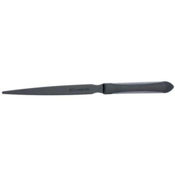 MAUL Pro briefopener met zwart soft kunststof grip, RVS lemmet 21,5 cm
