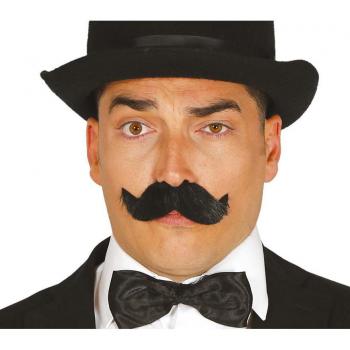 Bigote de Carnaval Negro Grueso