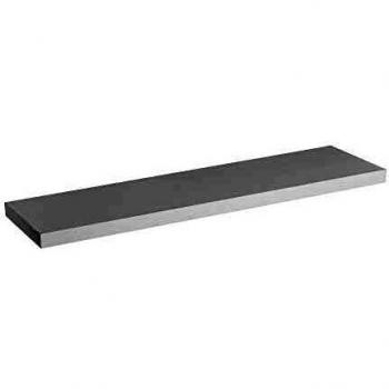 Mensola da Muro in MDF Bianco 100x23,50x3,80 cm