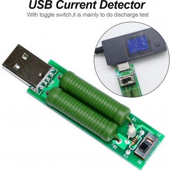 DC Electronic Load Tester 5V 1A with Adjustable Switch