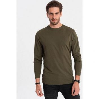 T-Shirt Herren – Grün mit Ombre‑Streifen