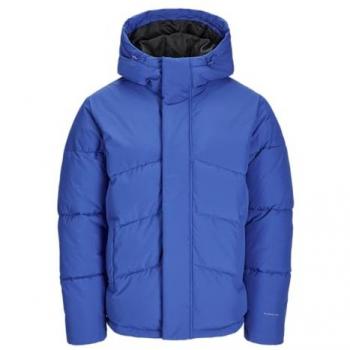 Jack & Jones Steppjacke mit Stehkragen, Herren, Größe XXL, Nautical Blue