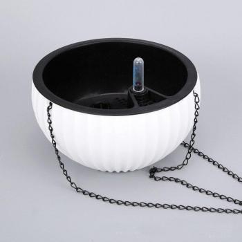 Lazy Orchid Flower Pot with Semi‑Circular Design, Modern Minimalist