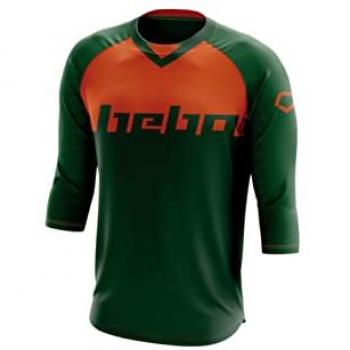 Maillot Enduro HEBO LEVEL 3/4 Verde Talla S
