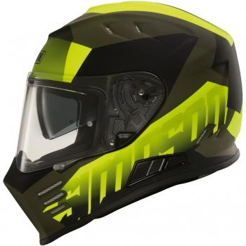 Simpson Casque de moto Venom Army Noir Jaune XL