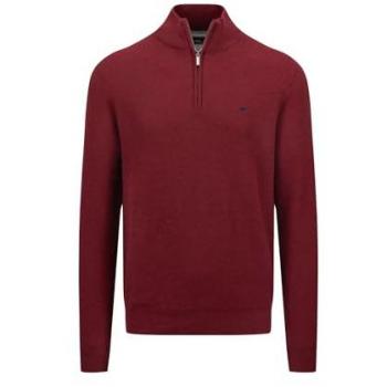Fynch-Hatton Strickpullover mit Label-Stitching, Größe XL