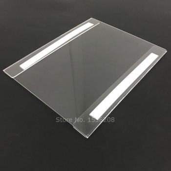 Acrylic Wall Mount Picture Frame Holders 6pcs No Drilling