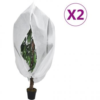 Housses de protection pour plantes avec zip 2 pcs