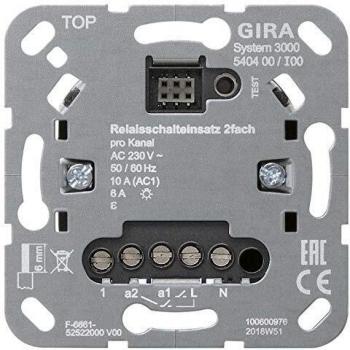 Gira 540400 S3000 Relaisschalteinsatz 2f Einsatz