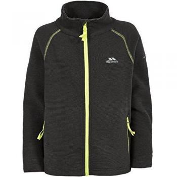 Trespass Ottis Veste Polaire Garçon, Rouge, FR : M (Taille Fabricant : 8/9)
