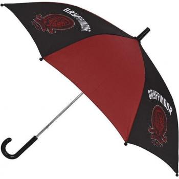 Svart & Rödbrunt Gryffindor Paraply i Harry Potter-stil 86 cm