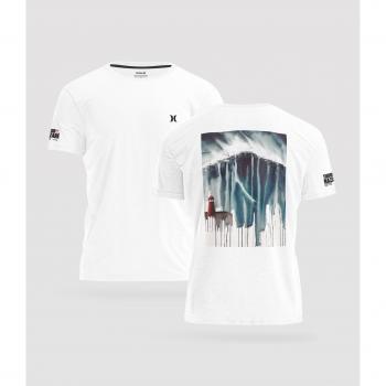 Nazare Art T-Shirt für Herren und Damen | weiß | XL