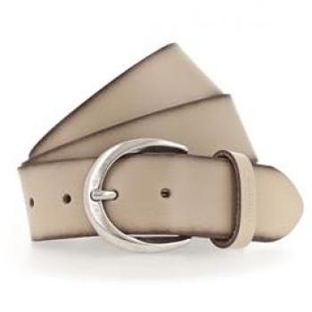 Tamaris Ceinture Essential Classics en cuir beige 105