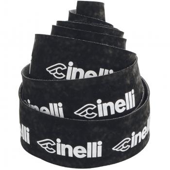 Cinelli Samtlogo (Schwarz/Weiß)