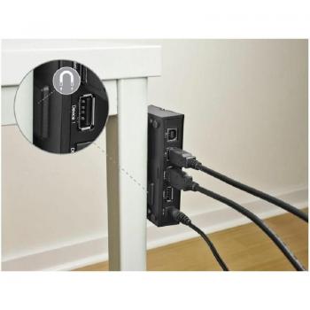 Delock USB 2.0 Switch Box für die gemeinsame Nutzung von Peripheriegeräten