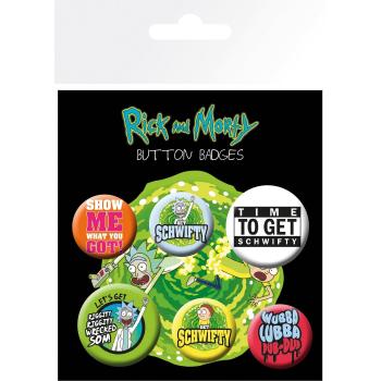 Collection de Badges Rick & Morty : Citations