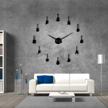 Acrylic Mirror Stickers Wall Clock