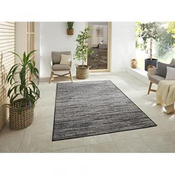 ELLE DECORATION Wendeteppich Mèlange, rechteckig, 5 mm Höhe, Flachgewebe, In