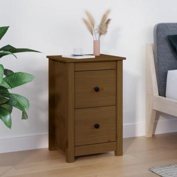 Mesa de Cabeceira VidaXL – Pinho Mácio 40×35×61,5 cm