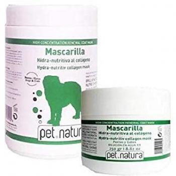 Mascarilla Hidratante con Colágeno para Perros Petnatura 1L