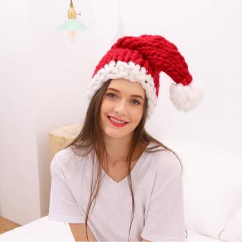 Soft Plush Red Santa Hat