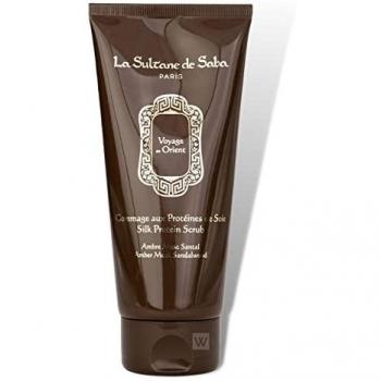 Sultan Silk Protein Scrub with Amber Musk & Sandalwood – 200 ml