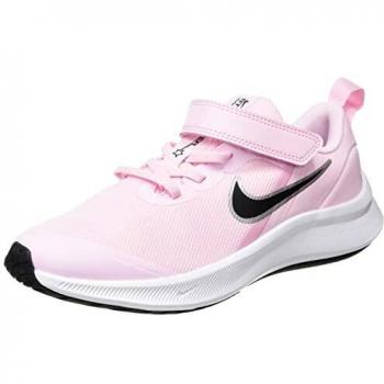 Deportivos marca NIKE para niña en color rosa. NIKE STAR RUNNER
