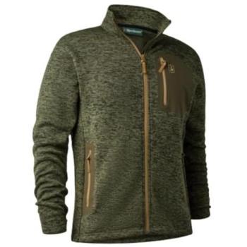 Deerhunter Sarek Men’s Olive Night Melange Knitted Outerwear