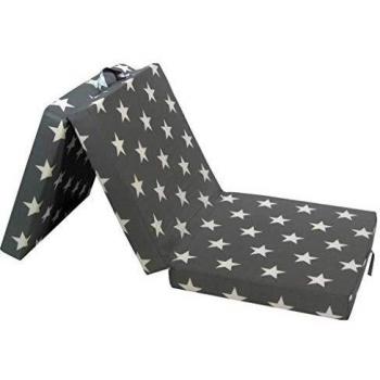 Faltbare Klappmatratze 190x70x9 cm Grau