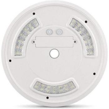 Lampe solaire 24h pour mât de drapeau – Blanc