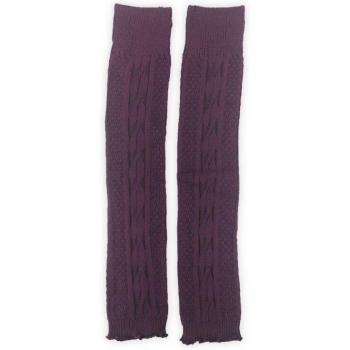 Jambières Confortables Violet 45 cm pour Femmes