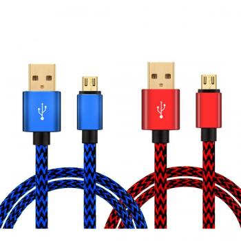 Cable de Carga Rápida Micro USB para Consolas y Dispositivos Android