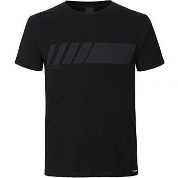 Nero Racing Strip – Maglia XL in Cotone Organico, Mod. 2020
