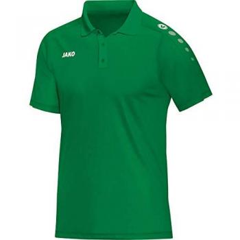 Polo Jako Classico Vert S