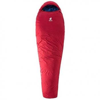 Deuter Orbit -5° Kunstfaser Schlafsack, 5316 cranberry/steel, rechts