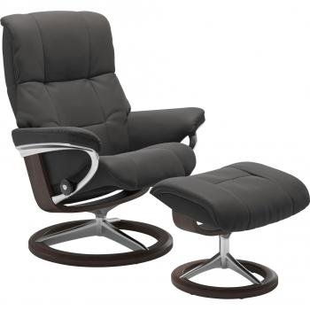 Stressless® Mayfair Relaxsessel aus PALOMA Leder in Rockfarbe