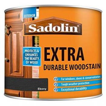 Sadolin Protective Wood Stain, Ebony Shade