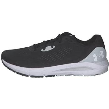 Under Armour HOVR Sonic 5 Baskets de Course Femme Noir et Blanc