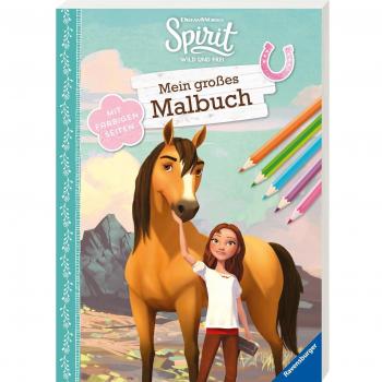 Dreamworks Spirit Wild und Frei: Mein großes Malbuch