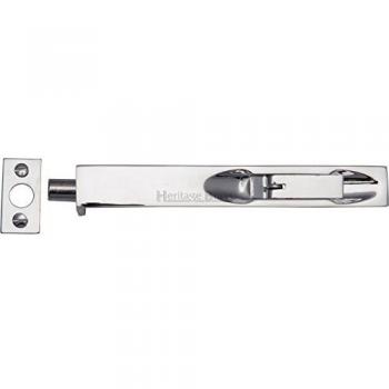 SatinChrome Flush Bolt 15.24