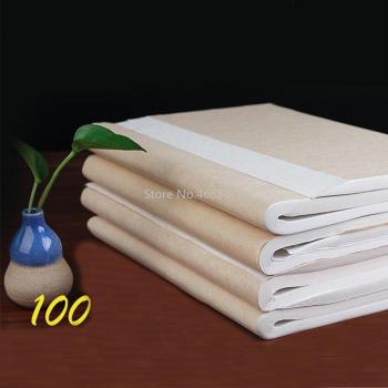 100 Stück Xuan Papier für Kalligraphie und chinesische Malerei