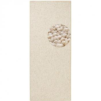 Teppich HANSE HOME Wolly 2 Teppiche Gr. B: 80 cm 1 St., 12 mm, L: 200 cm, beige (creme) Flachgewebe, Läufer, Skandi, Woll-Optik, Esszimmer, Wohnzimmer, Flur
