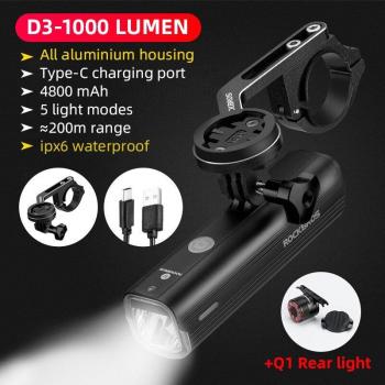 Farol USB 4800 mAh ROCKBROS