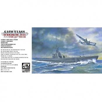 Maqueta de Submarino Gato 1943