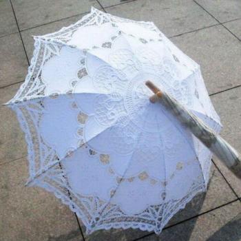 Ivory Lace Sunshade