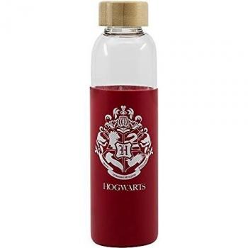 Bottiglia di vetro con rivestimento in silicone Harry Potter 585 ml
