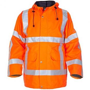 Hydrowear Uithoorn High Visibility Waterproof Parka Orange 3XL