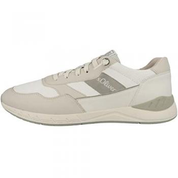 S.Oliver Herren Komfort Sneaker Weiß 43