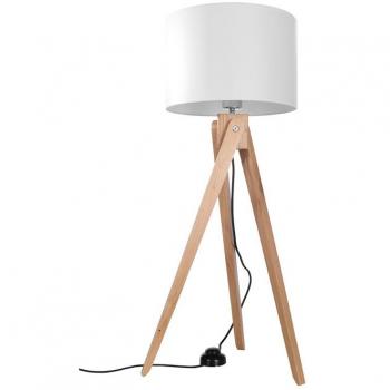 Lampada in Legno Naturale LED Sollux 35x100