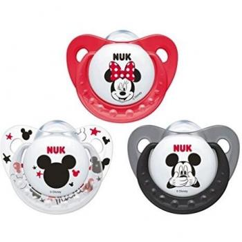 Chupete NUK Mickey Mouse Silicona 0-6 meses